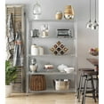 thumbnail image 5 of Whitmor Supreme 5 Tier Shelving Unit Chrome Silver, 5 of 6