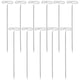 thumbnail image 3 of Craft Pins T-Pins Blocking Knitting Pins Wig Fixing Styling Aid Silver 5x1CM 100Pcs, 3 of 5
