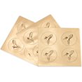thumbnail image 4 of Cartes à Notes Papillon Vierges, Fleurs Dispersées (12 Unités) - 5048671, 4 of 5