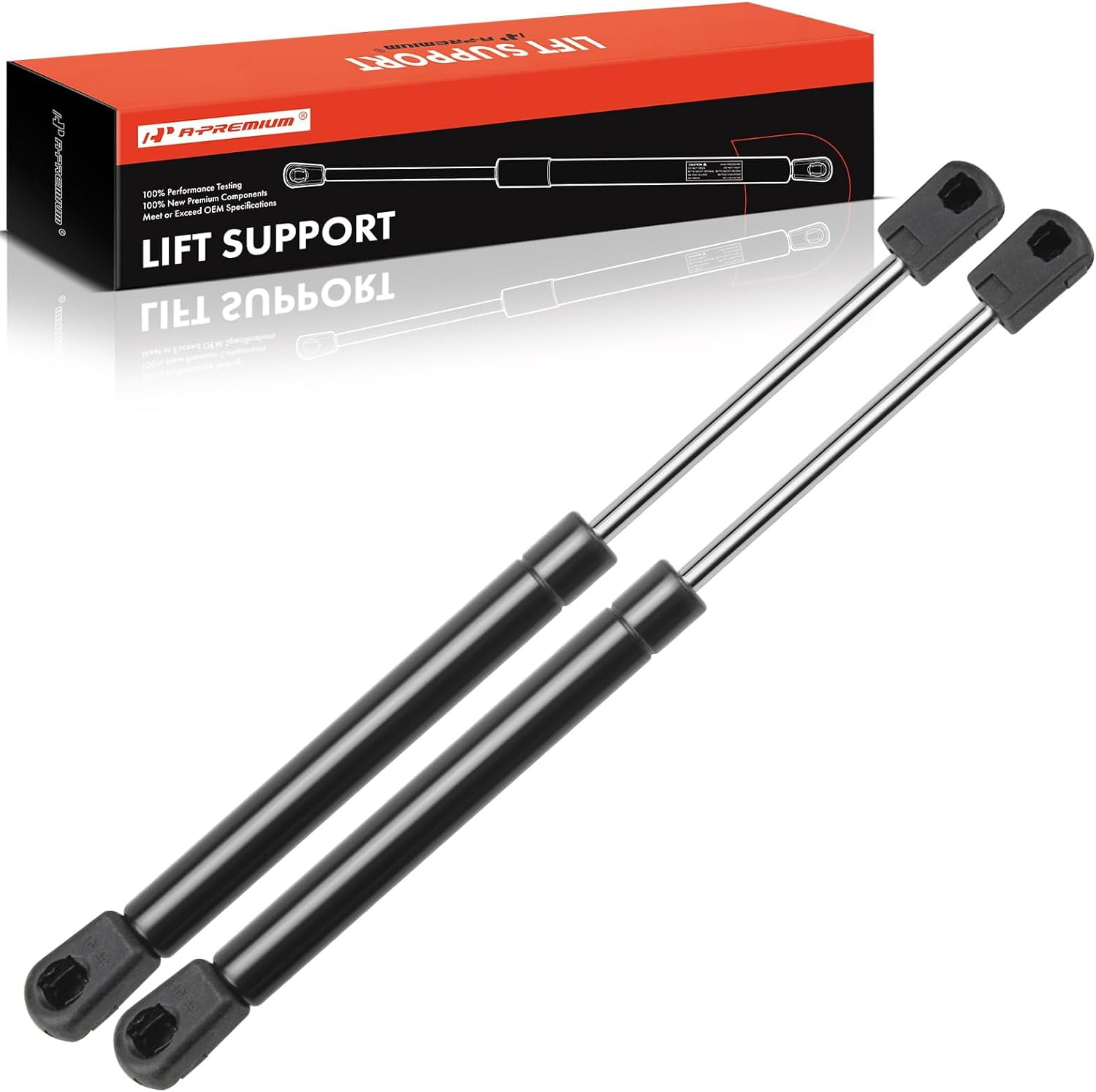 A-Premium Trunk Lift Supports/Shock Struts - Compatible With Mercedes SLC300, SLK250, SLK350, SLK55 AMG (2012-2020)