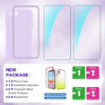 thumbnail image 5 of LeYi for iPhone 8 Plus Case, iPhone 7 Plus Case with [2 x Glass Screen Protector] for Women Girls, Full-Body Shockproof Soft Silicone Hybrid Cute Case for iPhone 6s/6 Plus, Purple, 5 of 8