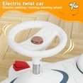 thumbnail image 4 of Happydeer Electric Swing Car with Flashing Light And Music, Kid Twister Car 6.7V Electric Wiggle Car with Pedal, Kids Ride-On Car (White), 4 of 9