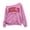 Pink, variant on Shadoumai Girls Off the Shoulder Sweatshirts Brooklyn Letter Print Tops Cute Trendy Fall Pullover for Teen Girl Long Sleeve Kids Clothes