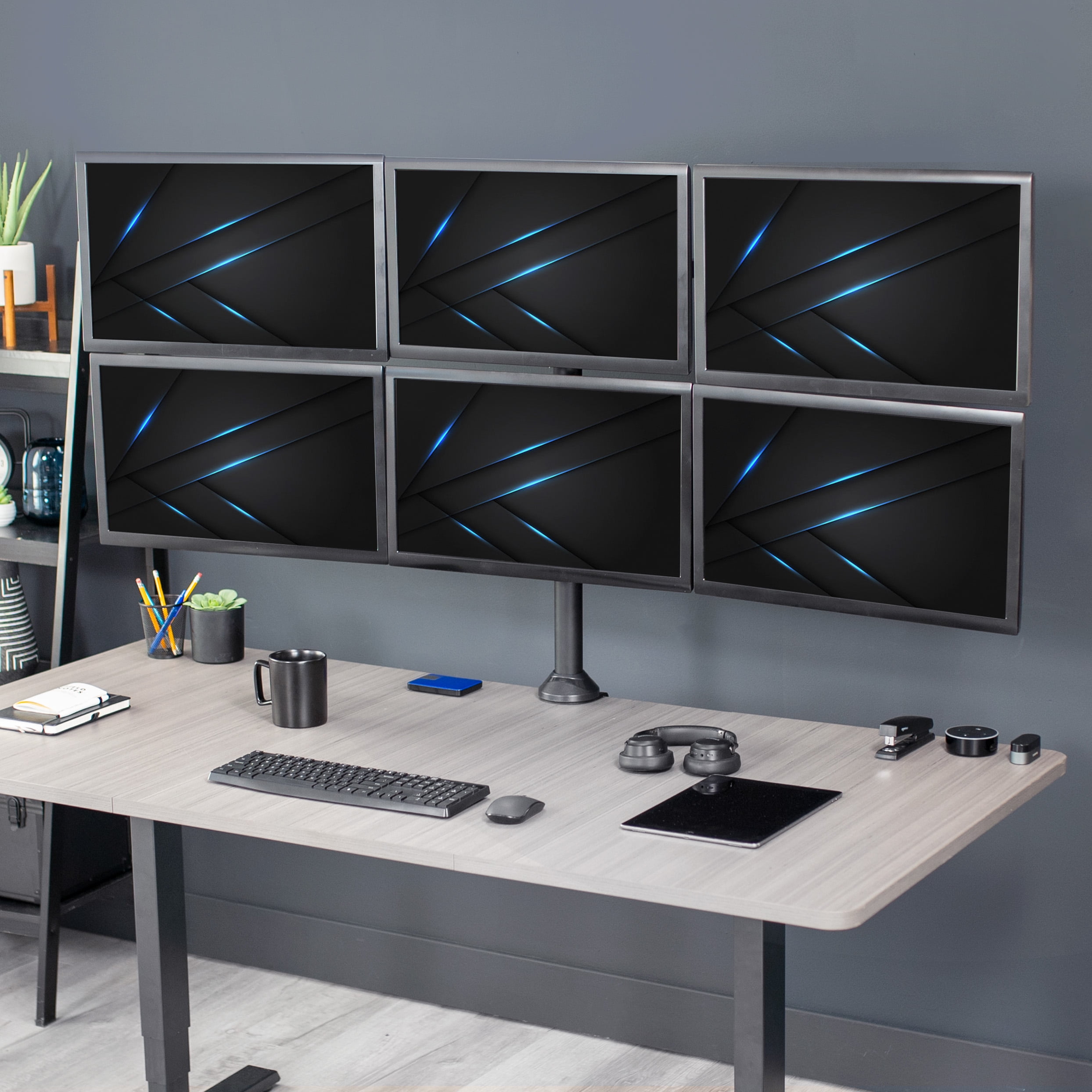 VIVO Steel Hex Monitor Desk Mount Adjustable Stand | Singapore | Ubuy