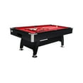 thumbnail image 1 of RACK Draco Tournoi de Billard / Table de Piscine de 7 Pieds (Feutre Rouge avec Corps Noir), 1 of 7