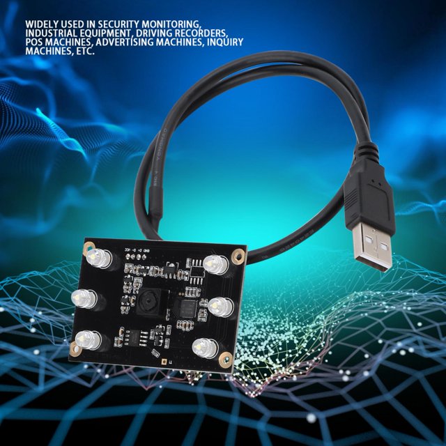 Módulo de cámara estable módulo de cámara USB tamaño pequeño para grabadoras de conducción de equipos industriales