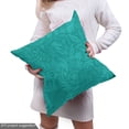 thumbnail image 5 of Ambesonne Abstract Fabric by the Yard Upholstery, Bluish Botanical Motifs, 2 Yards, Dark Seafoam and Teal, 5 of 5