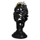 thumbnail image 2 of Escultura de rostro femenino, estante, escultura, decoración, adorno de resina, rostro abstracto Negro, 2 of 9