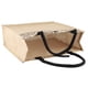 thumbnail image 1 of Bolsa de yute bolsa de yute reutilizable resistente al desgaste bolsa de compras de yute vintage bolsa de yute cuadrada para ir de compras acampar picnic en la playa ANGGREK Otros, 1 of 8
