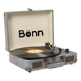 thumbnail image 3 of Tocadiscos Bluetooth Tipo Maletín Portátil Bonn gris, 3 of 4