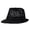 Black, variant on Summer Men Women Breathable Cuban Sun Beach Hat Hollow Packable Baseball Caps, Black