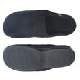 thumbnail image 4 of Roxsoni Men's Comfort Winter House Slippers Non-Slip Memory Foam Indoor X-Large, Gray, 4 of 5