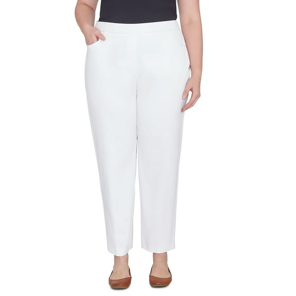 Alfred Dunner Women's Plus Size Slimming Allure Stretch Pants