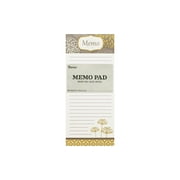 Darice Memo Pad Floral Yellow