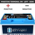 thumbnail image 3 of ML-U1-CCALI 12V, Lithium, 400 CCA, Replacement Battery Compatible with Essick Mayco V30WR 81, 3 of 6