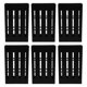 thumbnail image 1 of unbranded 1Jgo Organizador De Cubiertos De Pared Plástico Negro Para Utensilios Cocina Portacucharas Y, 1 of 8