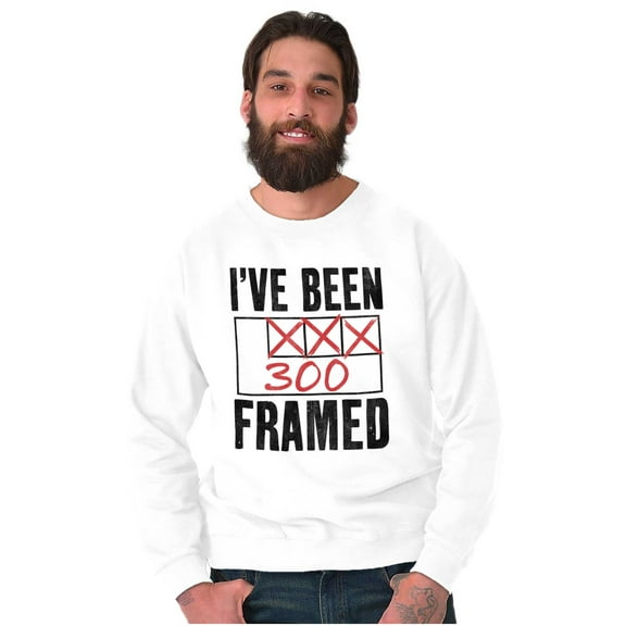 Bowling I've Been Framed Score Unisex Plus Fleece Graphic Sweatshirt Brisco Brands 2X