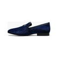 thumbnail image 5 of Stacy Adams Valet Slip On Bit Loafer Men's Shoes Blue Blue 25166-400, 5 of 7