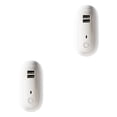thumbnail image 4 of Bewildely Night Light Double USB Fast Charging Adjustable Timed Bedroom Lamp 10 Gear Control Shutdown 1W Remote 4500K 500lm House USB blanco 2piezas Bewildely CBP391968, 4 of 6