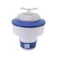 thumbnail image 2 of Floating Mini Chemical Dispenser Adjustable Plastic 600 Mah Floating Chlorine Dispenser for Spa Hot Tub Small Pools Butterfly Lamp, 2 of 5
