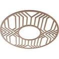 thumbnail image 2 of 34"OD x 12 1/2"ID x 3/8"T Empire Wood Fretwork Pierced Ceiling Medallion, Wood (Paint Grade), 2 of 3