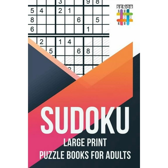 Sudoku Large Print Puzzle Books for Adults (Paperback)(Large Print)