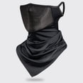 thumbnail image 6 of Walbest Universal Cycling Breathable Mesh Sports Ice Silk Scarf Multiple Wearing Ways Dust proof Sun Cycling Face Scarf for Outdoor Summer Riding Mask Triangle Magic Bandana, 6 of 7