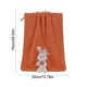thumbnail image 2 of Toalla de conejito de Pascua, Toalla de cara, Toalla de mano - Naranja, 2 of 6