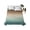 Brown Green, variant on Twin Flat Sheet Only Starfish Summer Beach Better Life Soft Microfiber Cooling Bedding Sheets Farm Vintage Wood Board Flat Bed Sheet