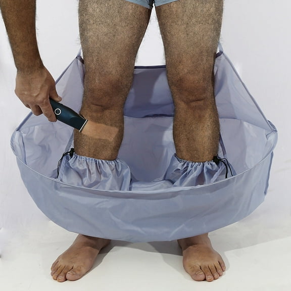 Foldable Leg Shaving Cape Hair Catcher Tool For Effortless Grooming And Shower Experience