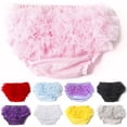 thumbnail image 4 of Tigivemen Baby Underwear Baby Girls Panties Ruffled Tiered Elastic Briefs Toddler Underpants Size 6-15 Months, 4 of 5