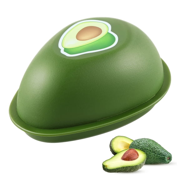 Reusable Avocado Storage Container, Individual Avocado Saver Holder Keeper, Fridge Refrigerator Organizer to Keep Cut Avocado Fresh
