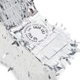 thumbnail image 1 of Piñata Estrella Pequeña de Foil de Plata para Fiesta de Cumpleaños (13 x 13 x 3 Pulgadas) Sparkle and Bash Sparkle and Bash, 1 of 2