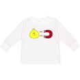 thumbnail image 3 of Inktastic Chick Magnet Boys or Girls Long Sleeve Toddler T-Shirt, 3 of 5