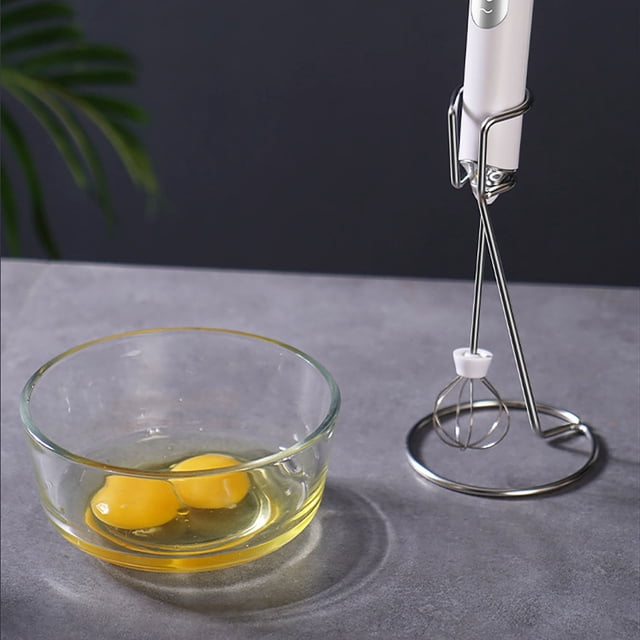 HEANUJJ 2Ud Rack Para Batidor De Huevos Plata Soporte Práctico Y Resistente Para Cocina