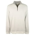 thumbnail image 3 of Tommy Bahama Men's Big & Tall Flip Coast Half-Zip Reversible Pullover Sweatshirt ClHthr 3XLT, 3 of 4