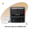 thumbnail image 7 of NIIMBOT B3S Labels, 2"x 2.76"(50x70mm) Thermal Sticker Label for B3S Label Maker, 1 Roll of 110 (Clear), 7 of 7