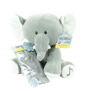 Wellobeez 10.5" Animal Adventure Elephant Plush Toy