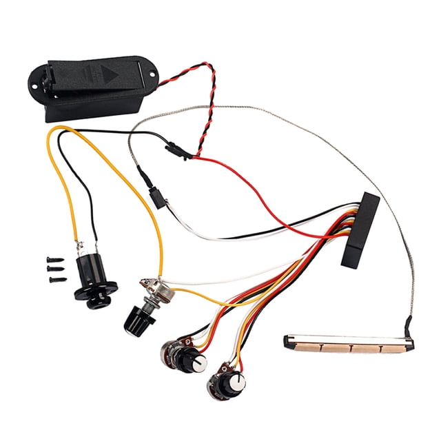 Circuito de Cableado de Preamp de 3 Bandas Active EQ Sunnimix