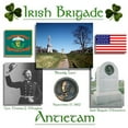 thumbnail image 3 of CafePress - Irish Brigade At Antietam Women's Light Pajamas - Women's Short Sleeve Print T-Shirt and Pants Light Cotton Pajama Set, 3 of 7