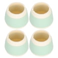 thumbnail image 1 of TICFOX 4 Uds. Protectores de Silicona para Muebles 3,3x4x4cm, Cubiertas Redondas para Patas de sillas y mesas, Almohadillas para Muebles(Amarillo), 1 of 14