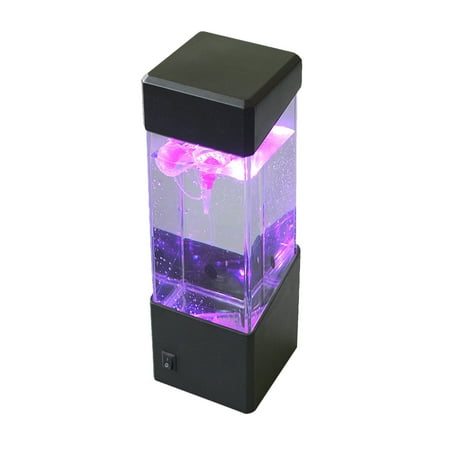 

Jpgif Jellyfish Volcano Lamp Aquarium Light LED Lights Night Table Light 4 Types