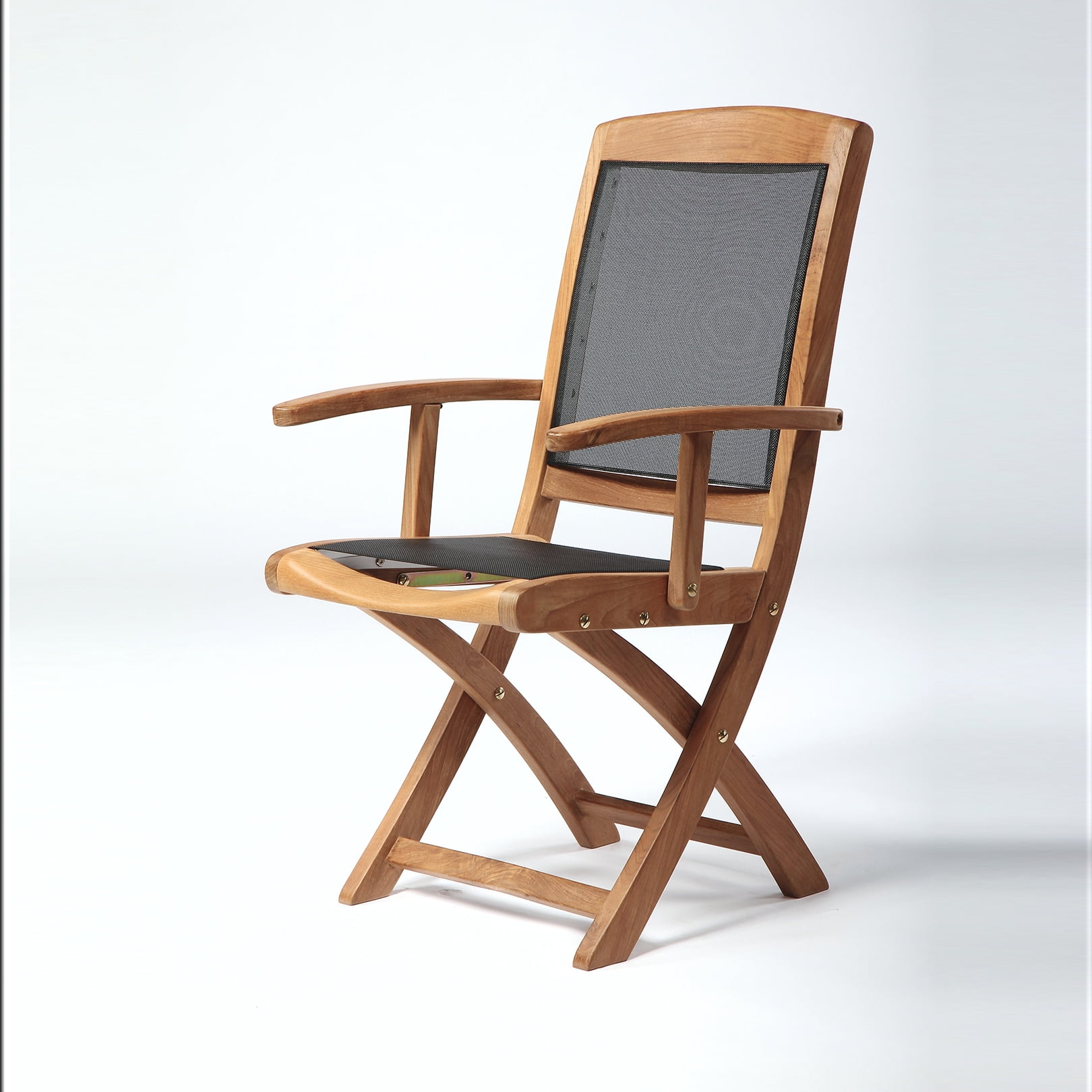 ARB Teak & Specialties Colorado Textiline Folding Arm Chair - Walmart