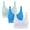 Light Blue, variant on Wireless Bra for Women, Traceless Seamless Comfort 3-Pack with Removable Padding, Breathable Fabric for Daily Wear and Sleep