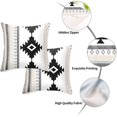thumbnail image 4 of Fundas de Cojines 45x45cm, Juego de 2 Fundas de Almohada Suaves, Fundas de Almohada Cuadradas con Cremallera, Almohadas Decorativas para Sala de Estar, sofá, Dormitorio, Banco, Silla, 4 of 5