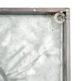 thumbnail image 5 of Creative Co-Op Square Metal Floral Bouquets Wall Décor with Distressed Antique Finish, White, 5 of 10