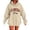 C-Beige490, variant on DHFJKG Hoodies For Women, Florida Shirt, Long Sleeve Oversized Sweatshirts, Casual Drawstring Hooded Fall Pullover