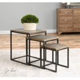 thumbnail image 2 of Uttermost Tables de Nidification en Bois Bomani, 2 of 3