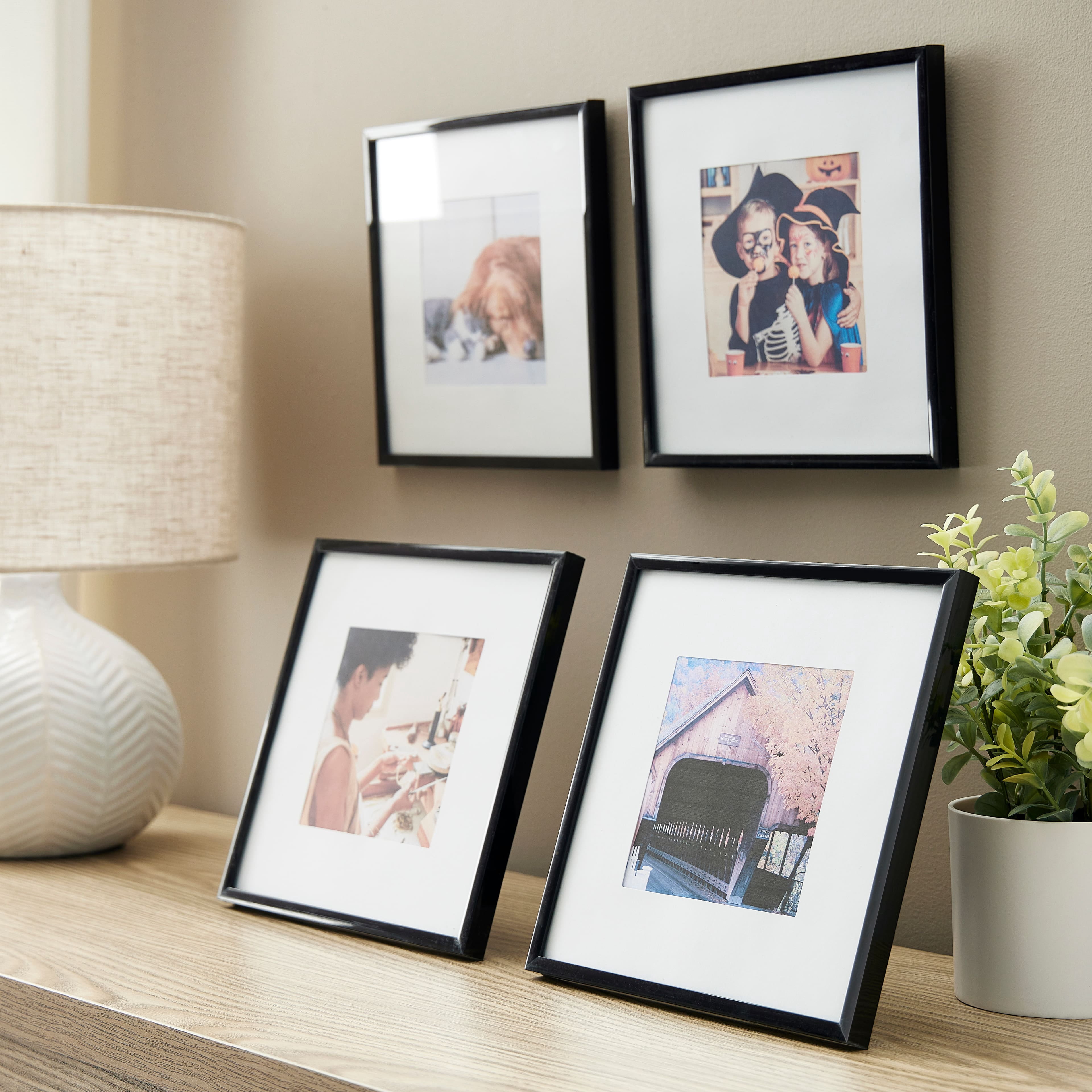 Studio Decor 4 Pack Basics 5" x 5" Multipurpose Wall Frames
