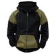thumbnail image 1 of pstuiky manga larga para hombre, Sudadera informal con cremallera y retazos para hombre, ropa de trabajo a la moda, sudadera con capucha, blusa deportiva para entrenamiento xl, 1 of 4